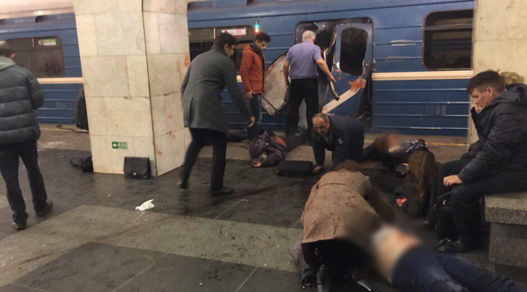Теракт в петербургском метро. Хроника