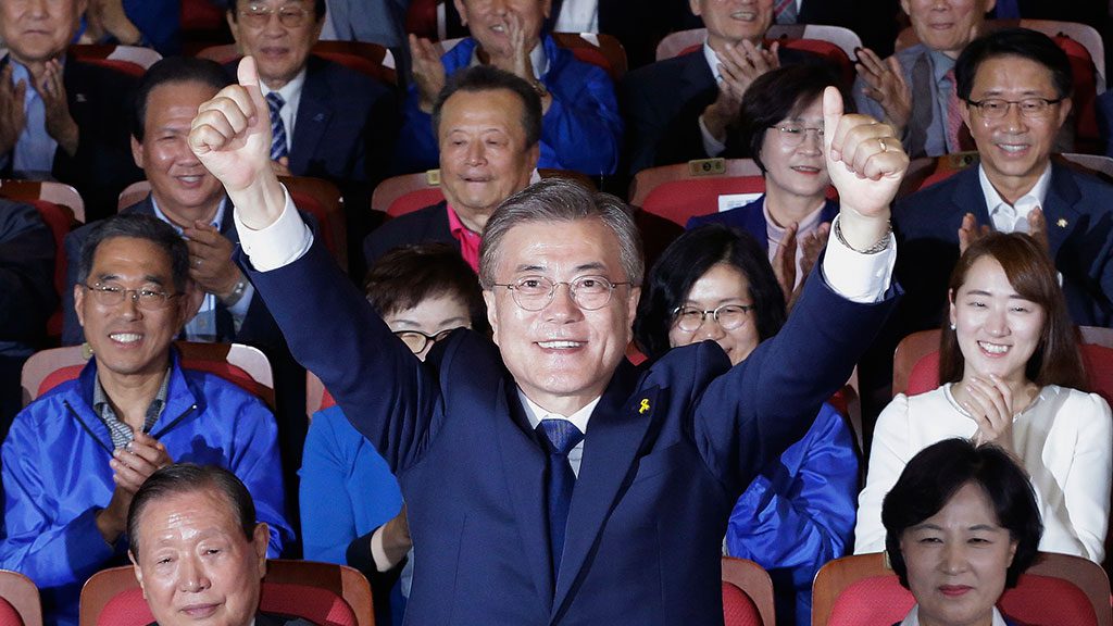 Новый президент Южной Кореи заявил о готовности посетить КНДР
