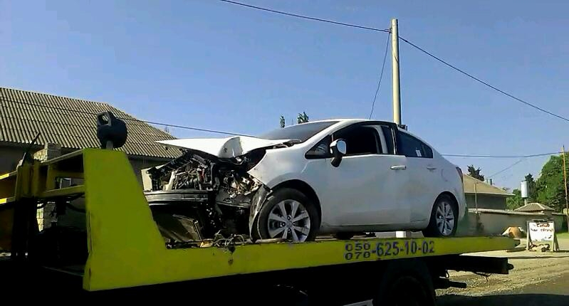 В Лянкяране родственник погибшего вчера в ДТП человека попал в аварию