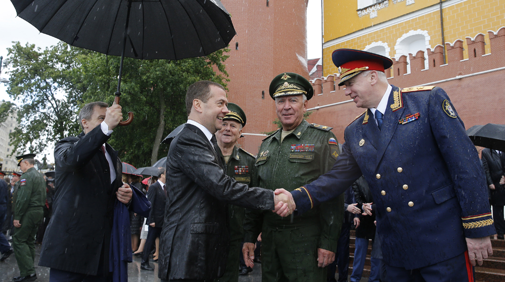 Путин и Медведев в День памяти и скорби