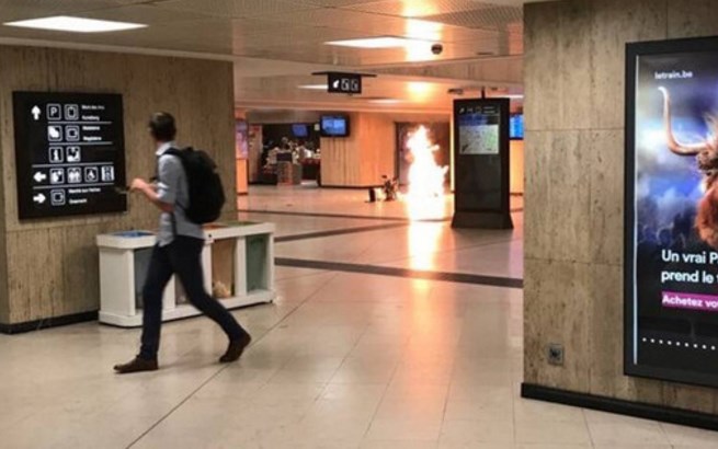 Взрыв на вокзале в Брюсселе. Хроника
