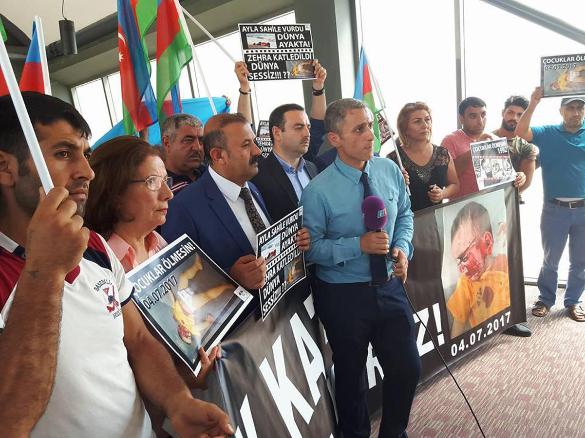 В Стамбуле прошло шествие против армянской агрессии в Карабахе