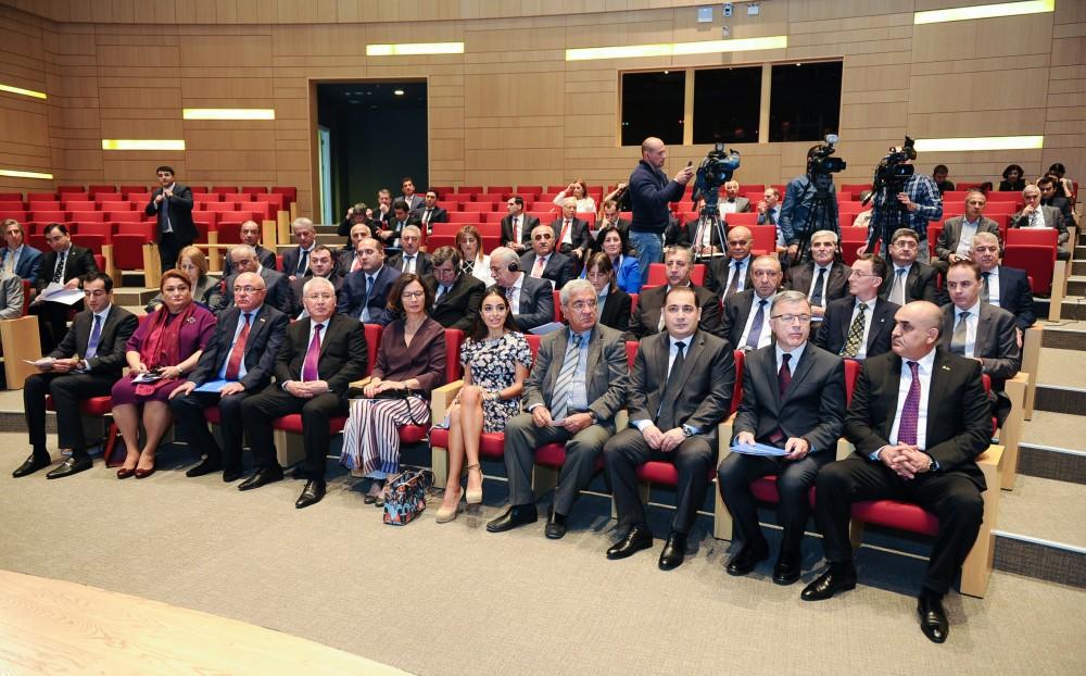 Лейла Алиева выступила в университете ADA