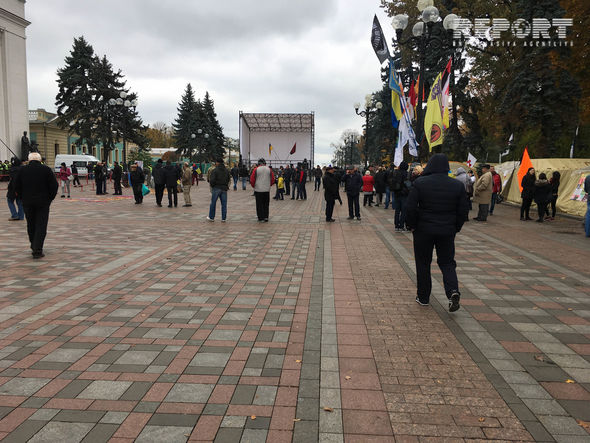 Акция сторонников Саакашвили в Киеве