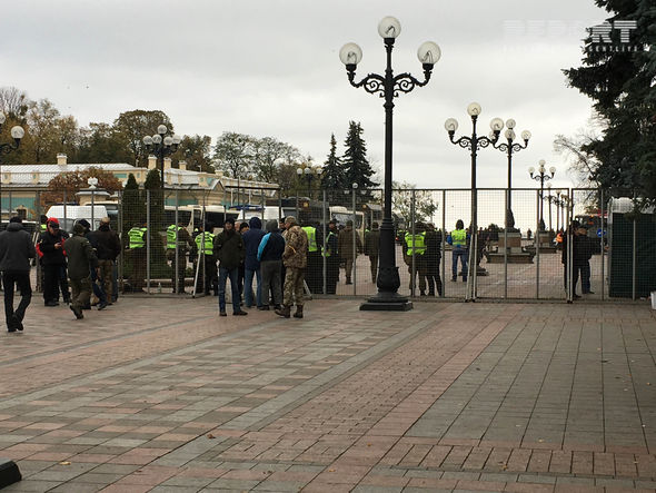 Акция сторонников Саакашвили в Киеве