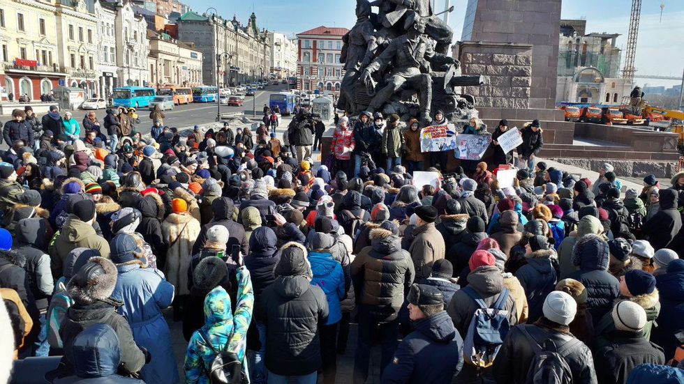 В России задержали Навального и более 180 его сторонников 3 В России задержали Навального и более 180 его сторонников
