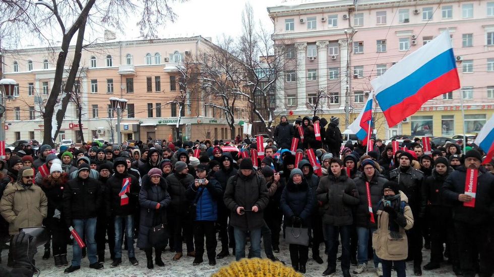 В России задержали Навального и более 180 его сторонников 16 В России задержали Навального и более 180 его сторонников