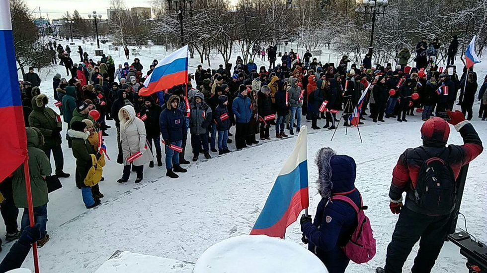 В России задержали Навального и более 180 его сторонников 4 В России задержали Навального и более 180 его сторонников