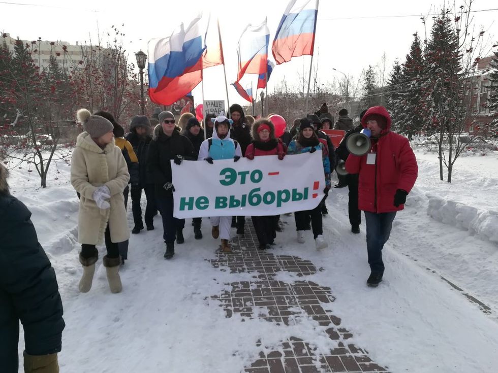 В России задержали Навального и более 180 его сторонников 7 В России задержали Навального и более 180 его сторонников