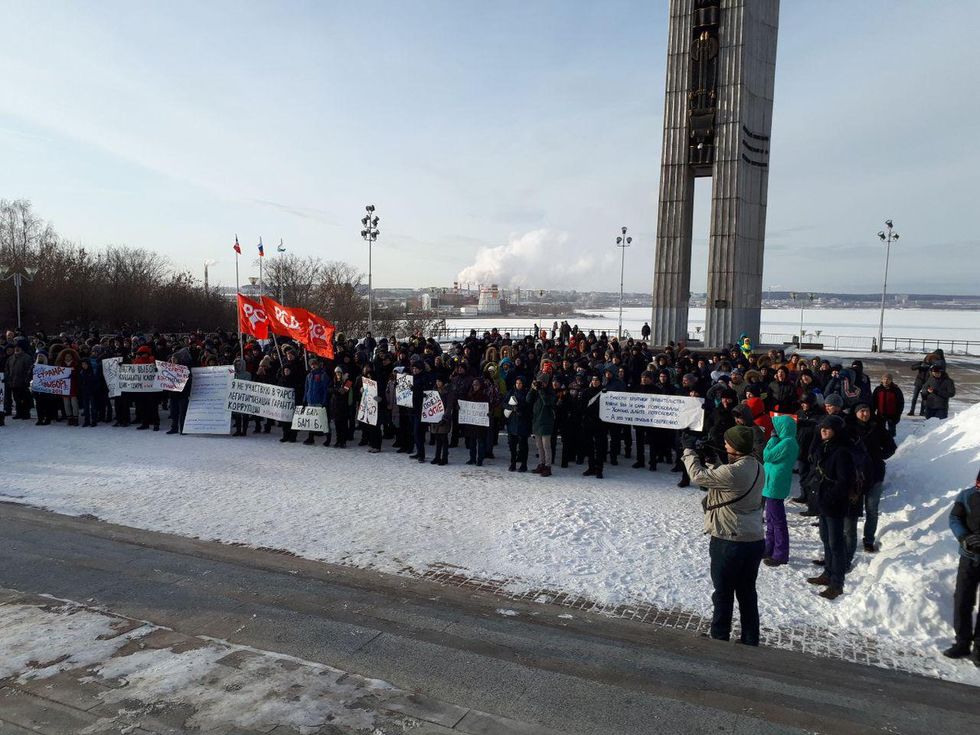 В России задержали Навального и более 180 его сторонников 8 В России задержали Навального и более 180 его сторонников
