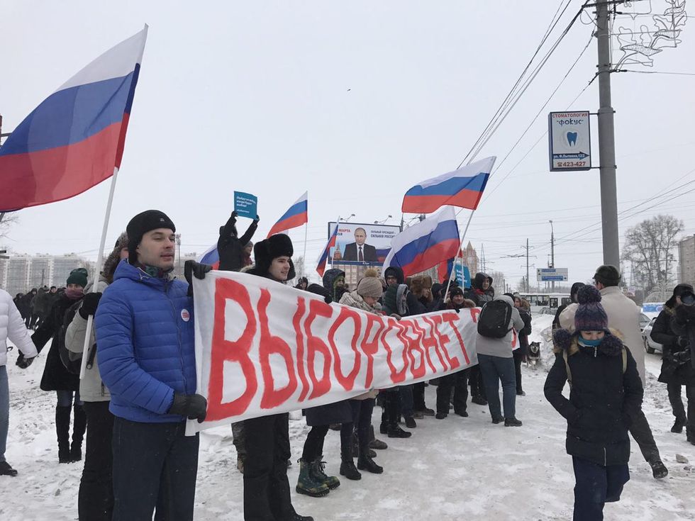 В России задержали Навального и более 180 его сторонников 9 В России задержали Навального и более 180 его сторонников