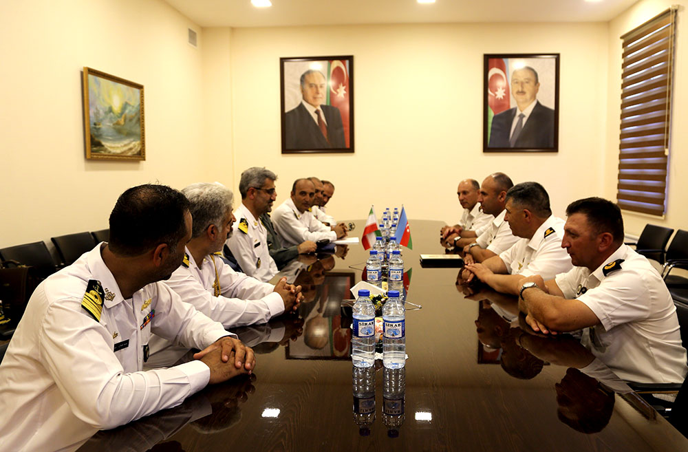 Военные корабли Ирана прибыли в Баку 4 Военные корабли Ирана прибыли в Баку