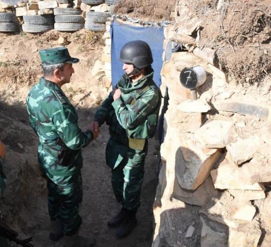 Эльчин Гулиев побывал на границе с Арменией 3 Эльчин Гулиев побывал на границе с Арменией