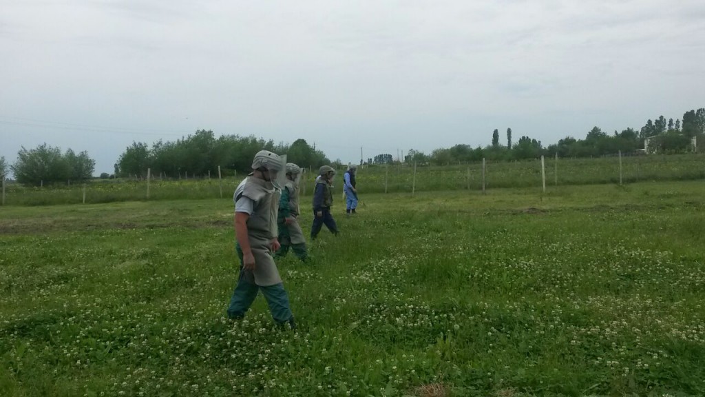Саперы ANAMA проверили 3000 кв.м. территории