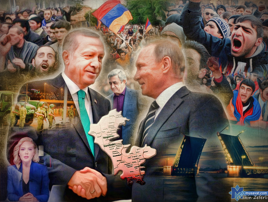 Армяне подготовили провокацию для встречи Эрдогана и Путина