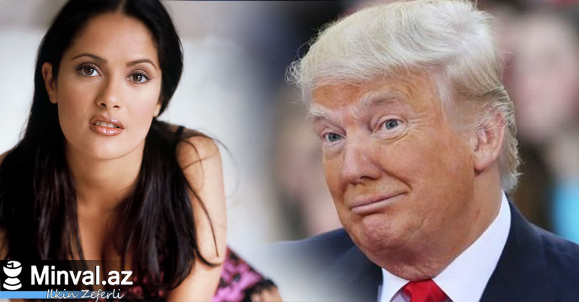 Сальма Хайек рассказала о телефонных приставаниях Трампа