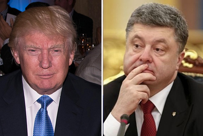 Трамп в субботу поговорит по телефону с Порошенко