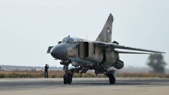 В Турции нашли пилота упавшего на границе сирийского МиГ-23