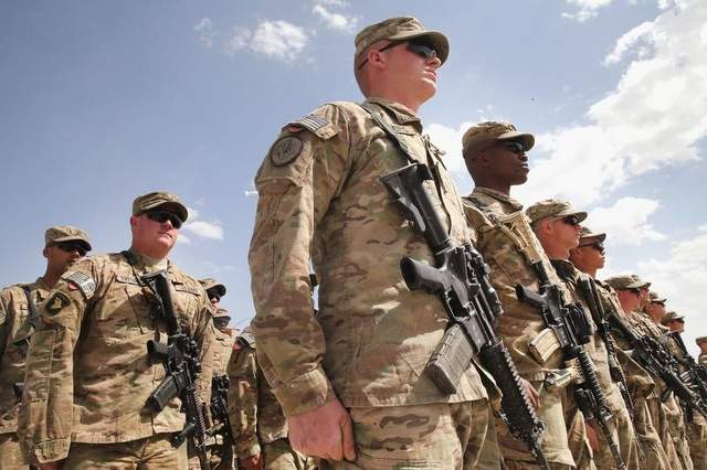 Сайт ВС США сообщил о вводе войск в Украину