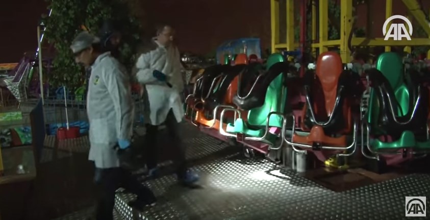 Обрушение карусели в Конье