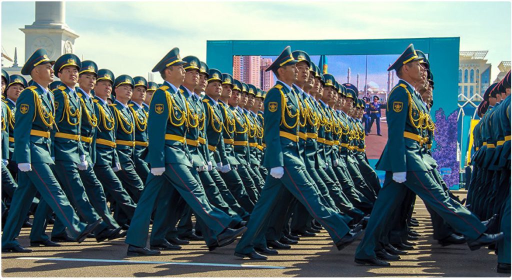 В Астане прошёл самый масштабный военный парад в истории Казахстана