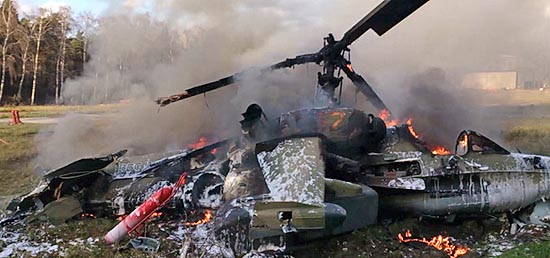 Падение военного вертолета в Турции, 13 погибших