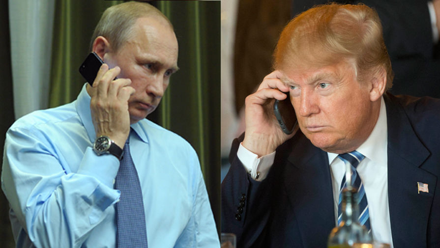 Состоялся телефонный разговор между Путиным и Трампом