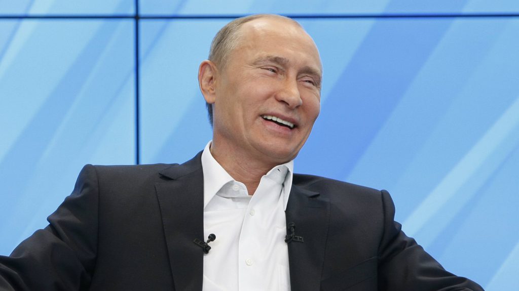 Путин реагирует на анекдоты о своей персоне