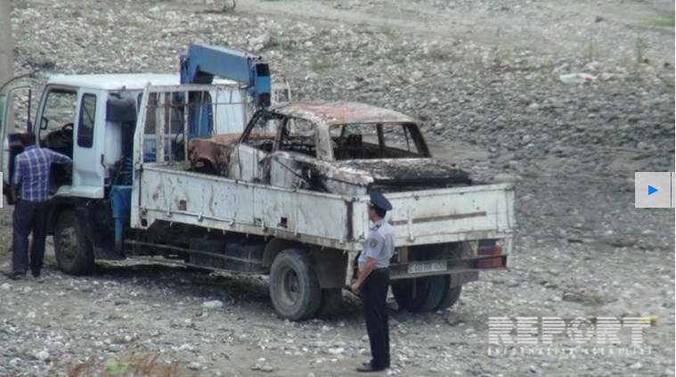 В Губе мужчина и женщина сгорели в легковом автомобиле