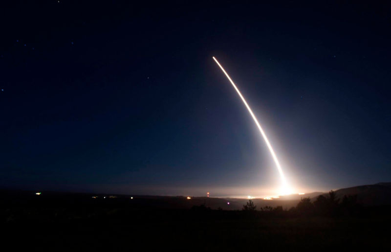 Пентагон осуществил запуск ракеты Minuteman III