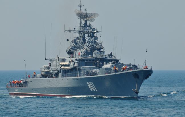 У границ Латвии барражируют российские боевые корабли