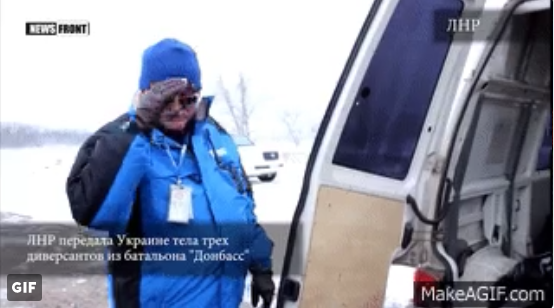 Российский представитель ОБСЕ отдал честь сепаратисту