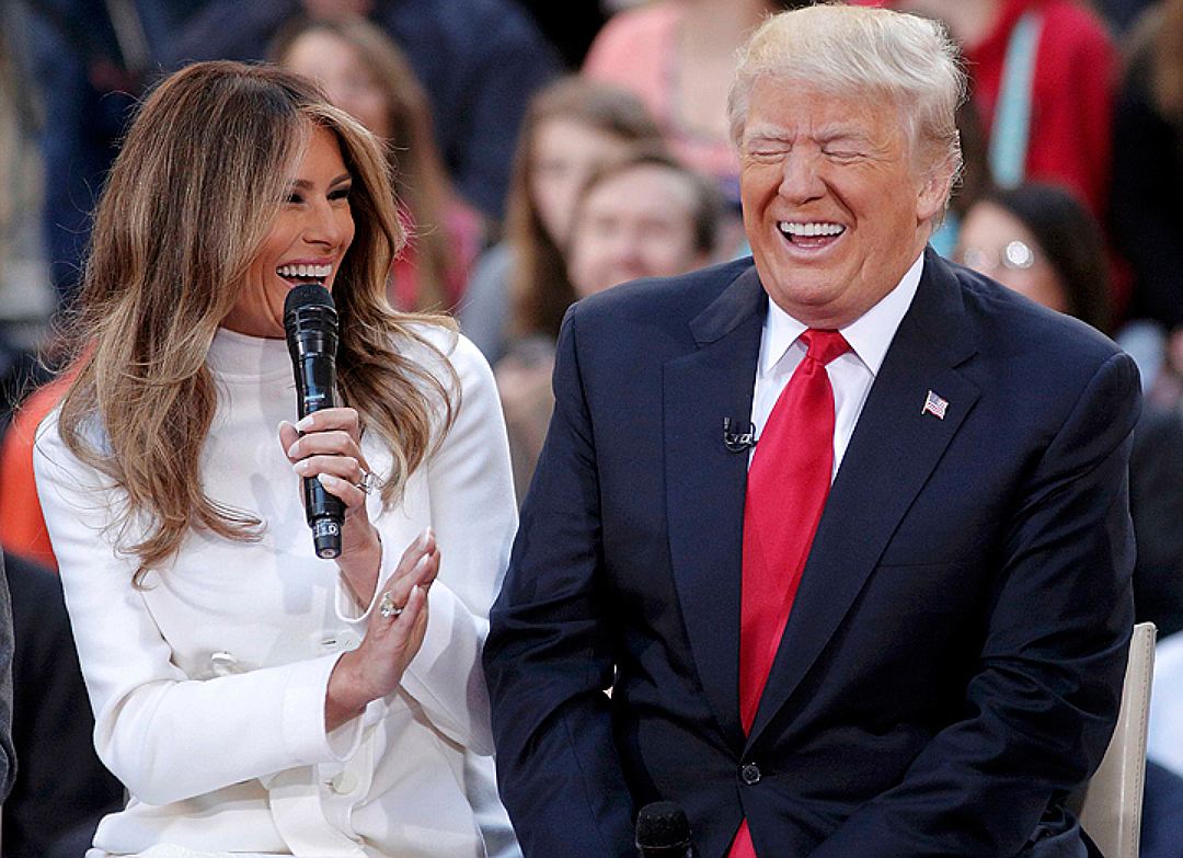 Чета Трамп прибыла в Японию