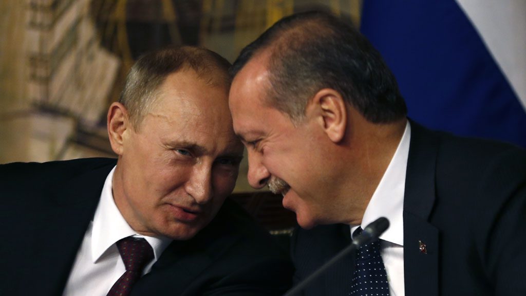 Пресс-конференция Эрдогана и Путина