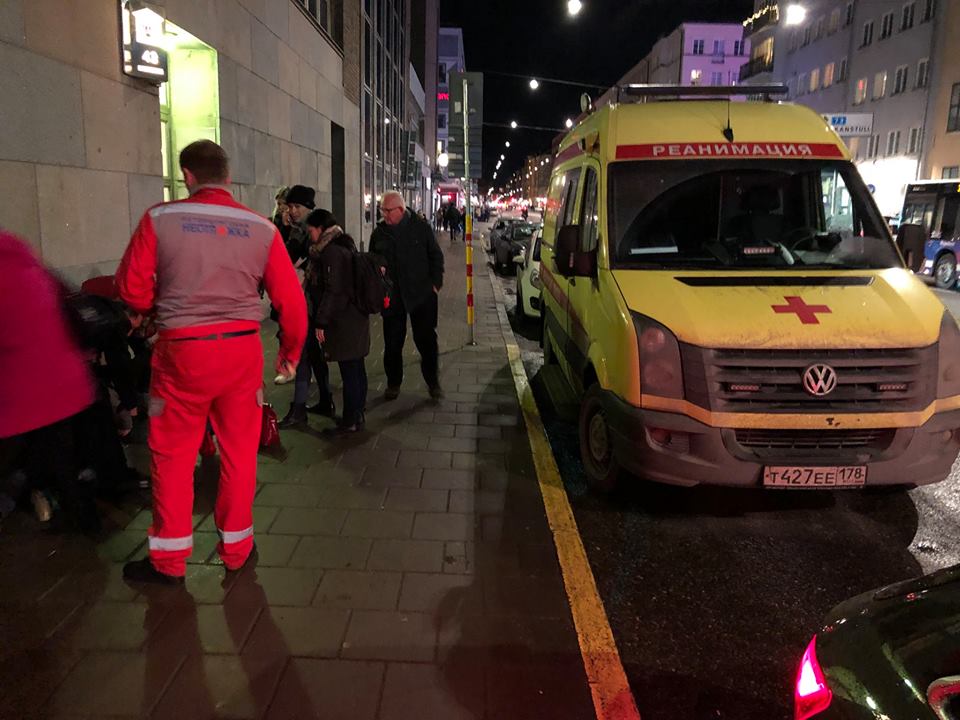 В Стокгольме на вызов приехала петербургская «скорая»