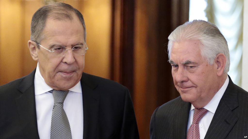Лавров и Тиллерсон обсудили Сирию