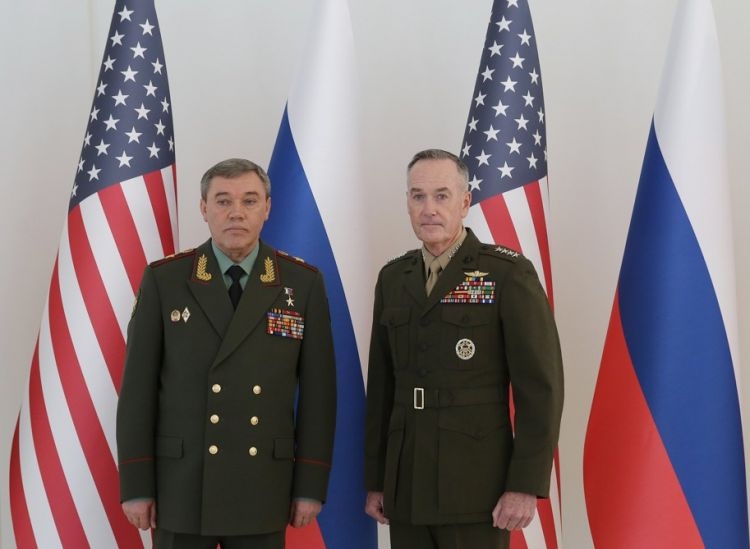 Данфорд и Герасимов провели переговоры