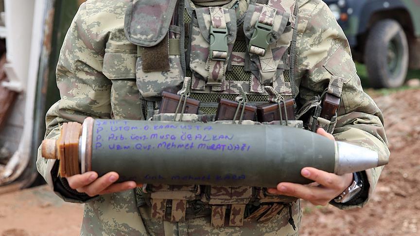 ВС Турции мстят за павших в Африне военных