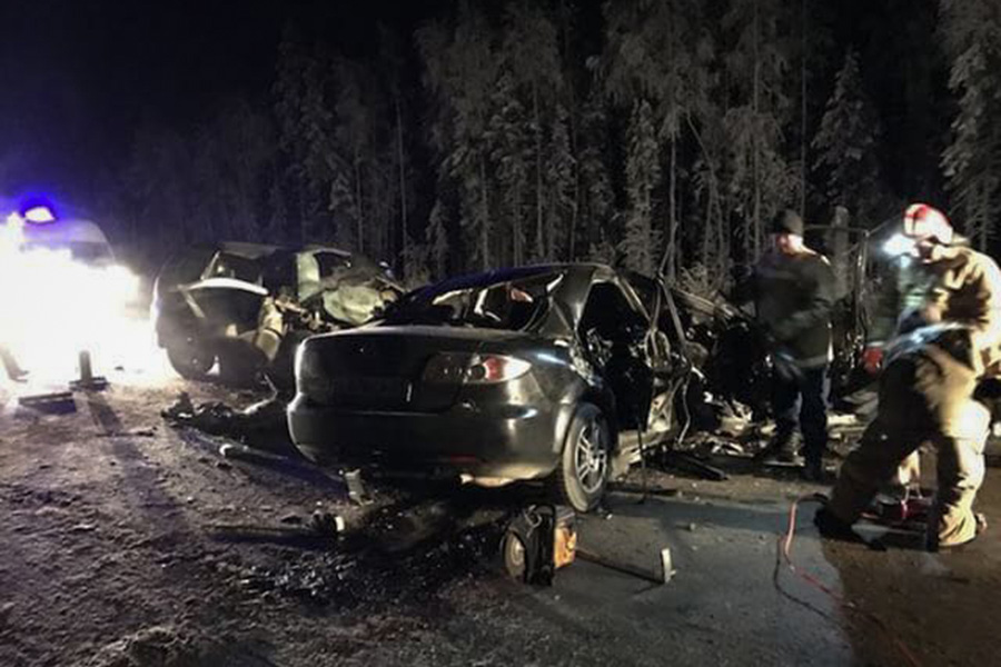 Жертвами автоаварии в России стали 10 человек