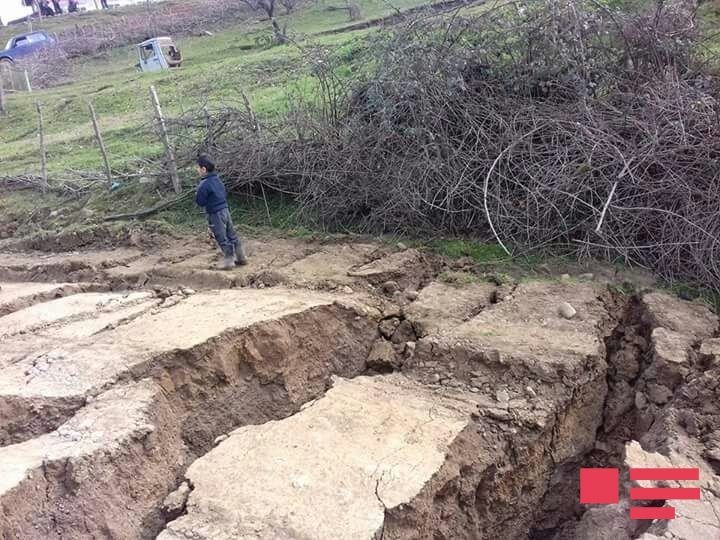 В Лянкяране произошел оползень