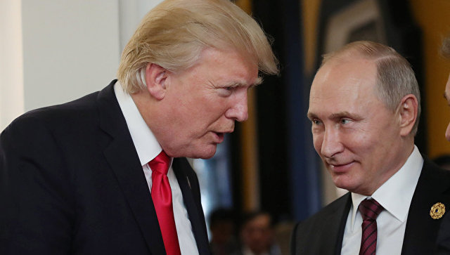 Путин и Трамп провели телефонный разговор