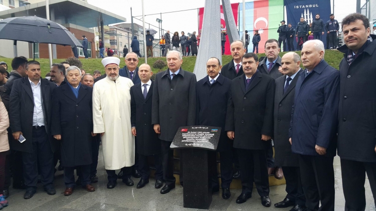 В Стамбуле открылся азербайджанский парк дружбы и мемориал Ходжалинского геноцида