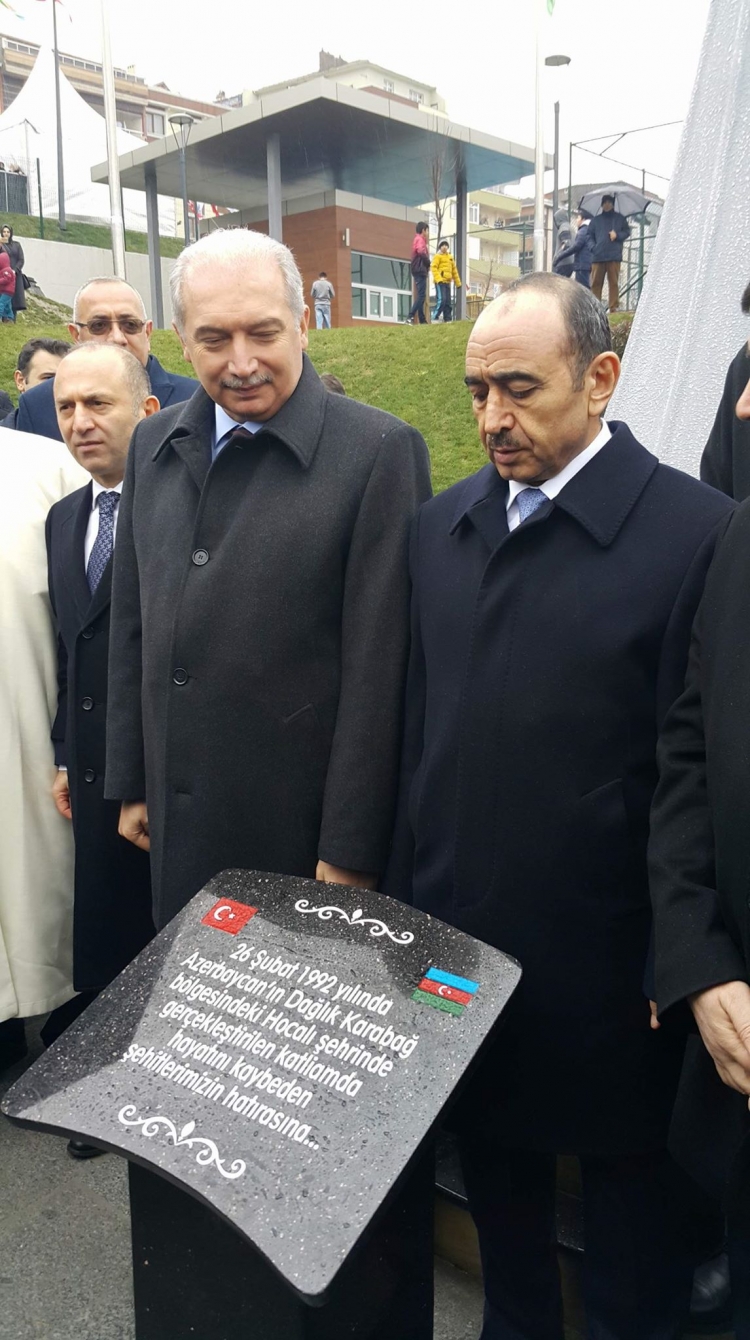 В Стамбуле открылся азербайджанский парк дружбы и мемориал Ходжалинского геноцида