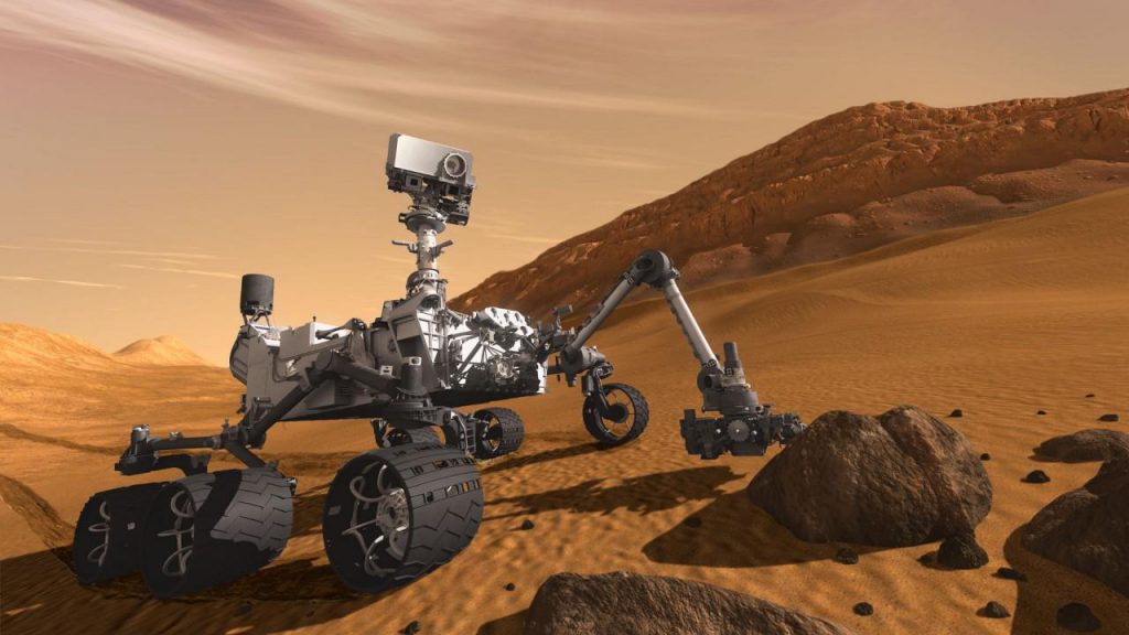 NASA опубликовало панорамную съемку Марса