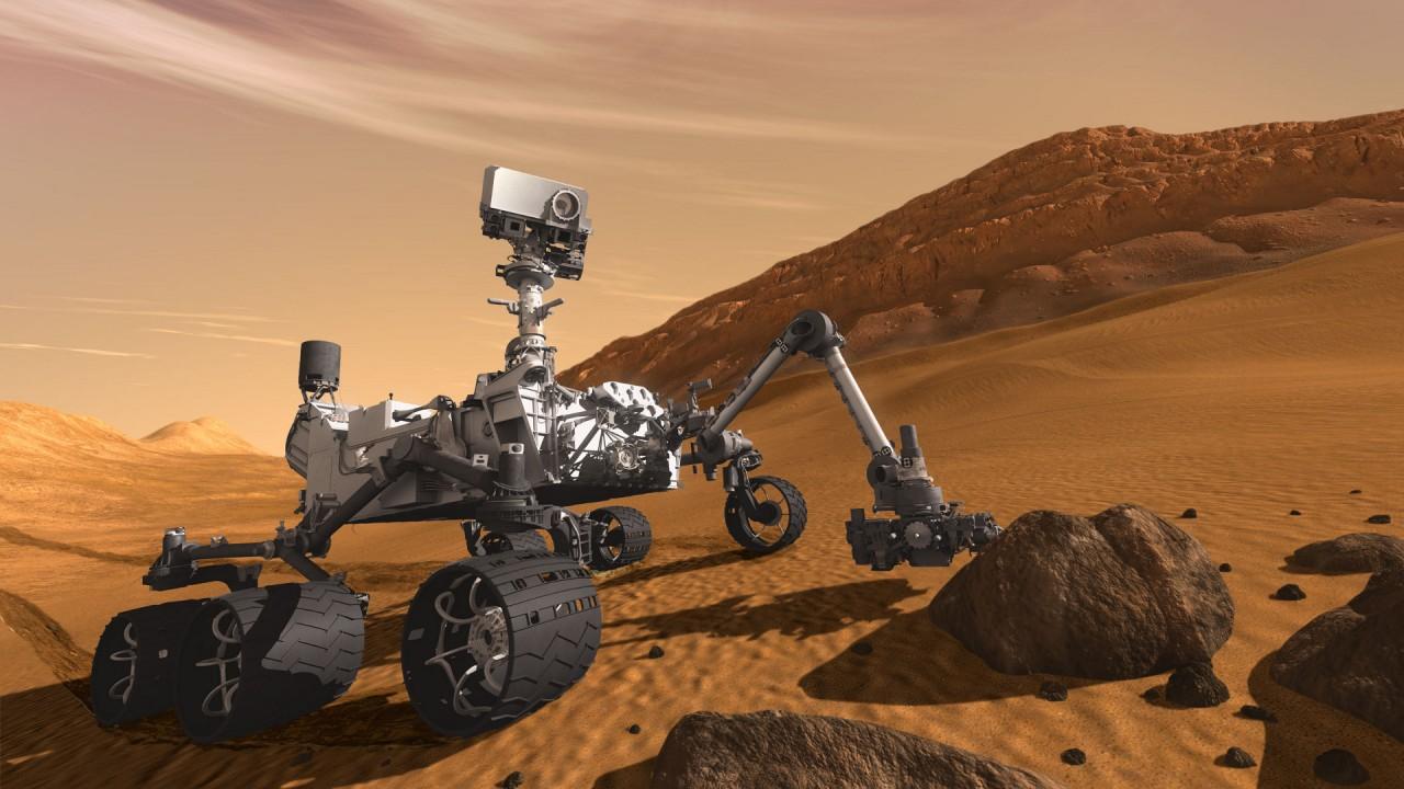 NASA опубликовало панорамную съемку Марса