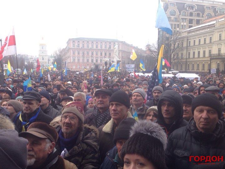 В Киеве сторонники Саакашвили вновь требуют отставки Порошенко