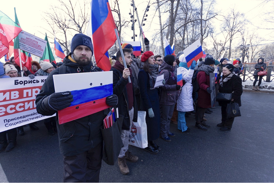 В Москве проходит акция памяти Немцова