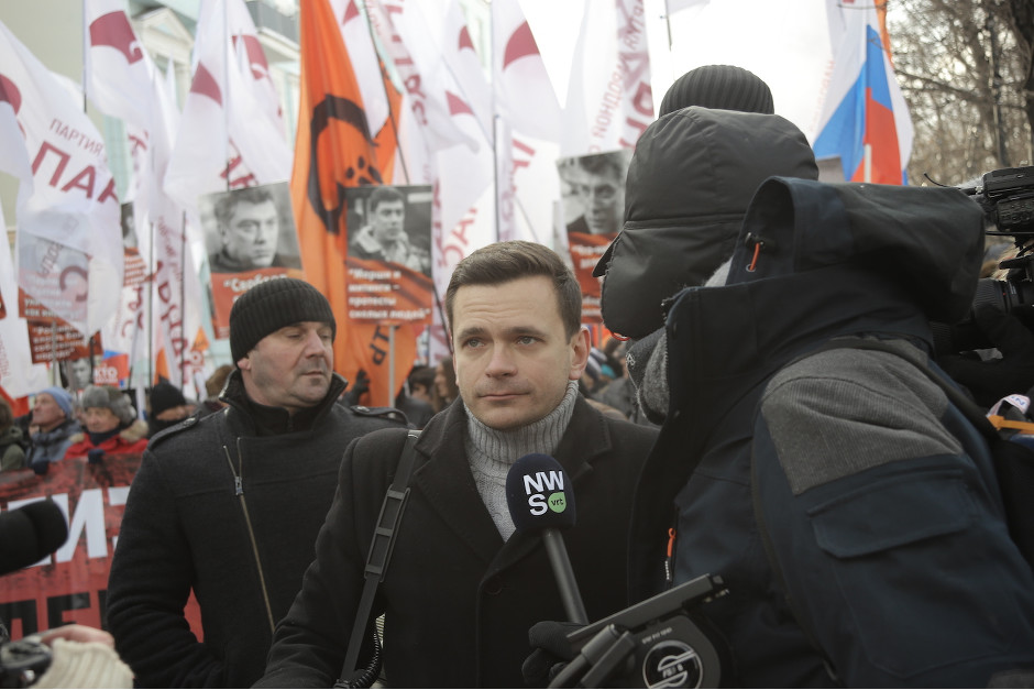 В Москве проходит акция памяти Немцова