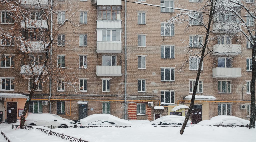 Снегопад века накрыл Москву