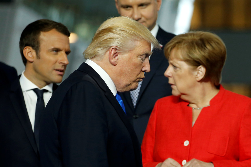 Трамп, Макрон и Меркель обеспокоены заявлениями Путина о ядерном оружии